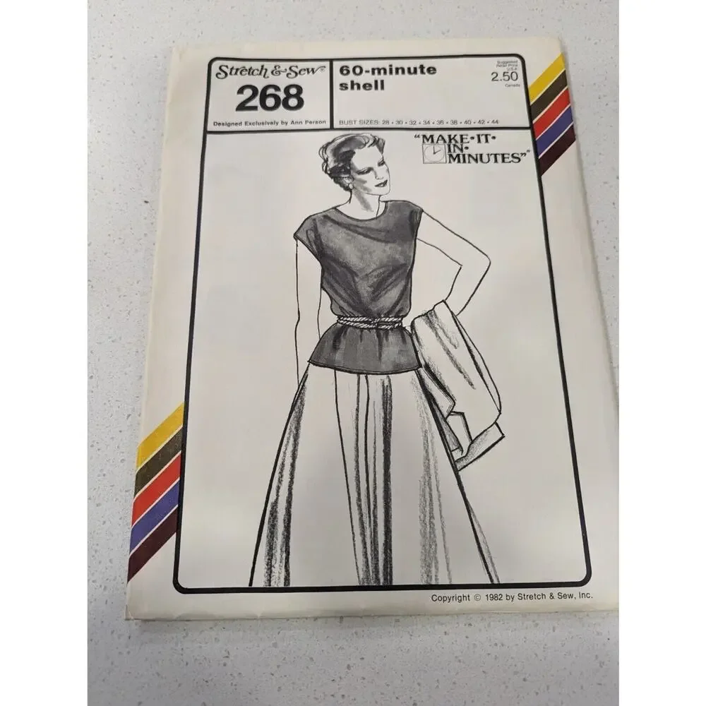Lot Of Six Vintage Patterns By Ann‎ Person